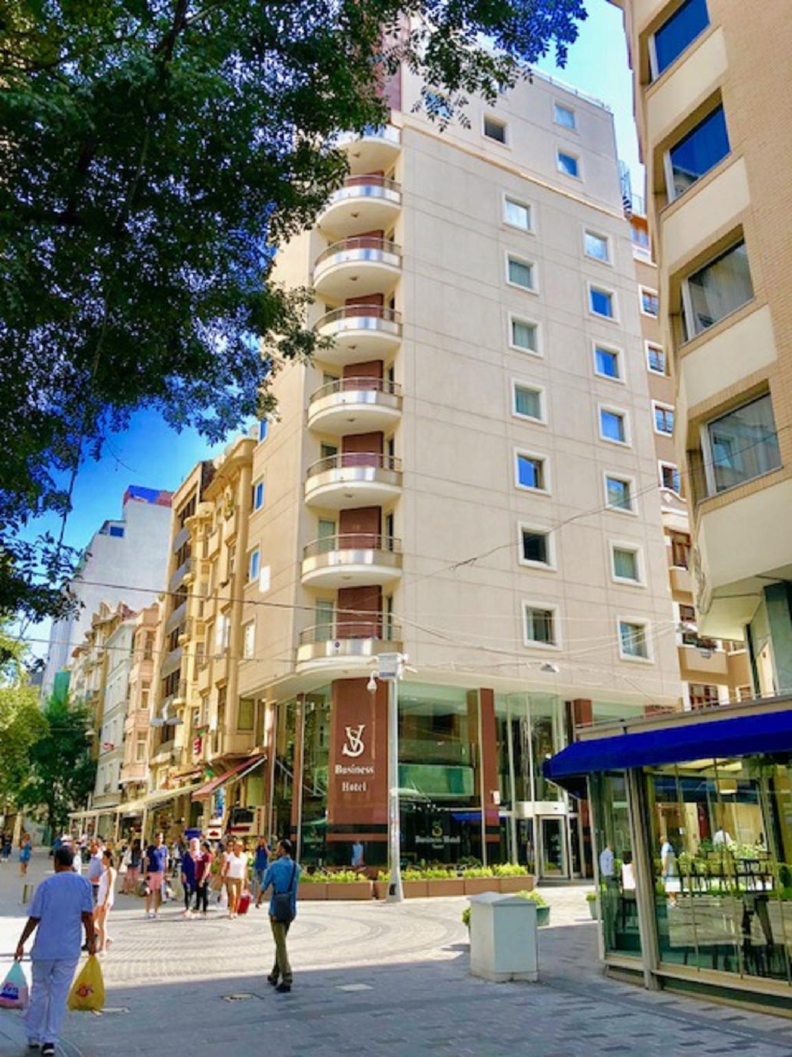 Sv Business Hotel Taksim Istanbul Exterior foto