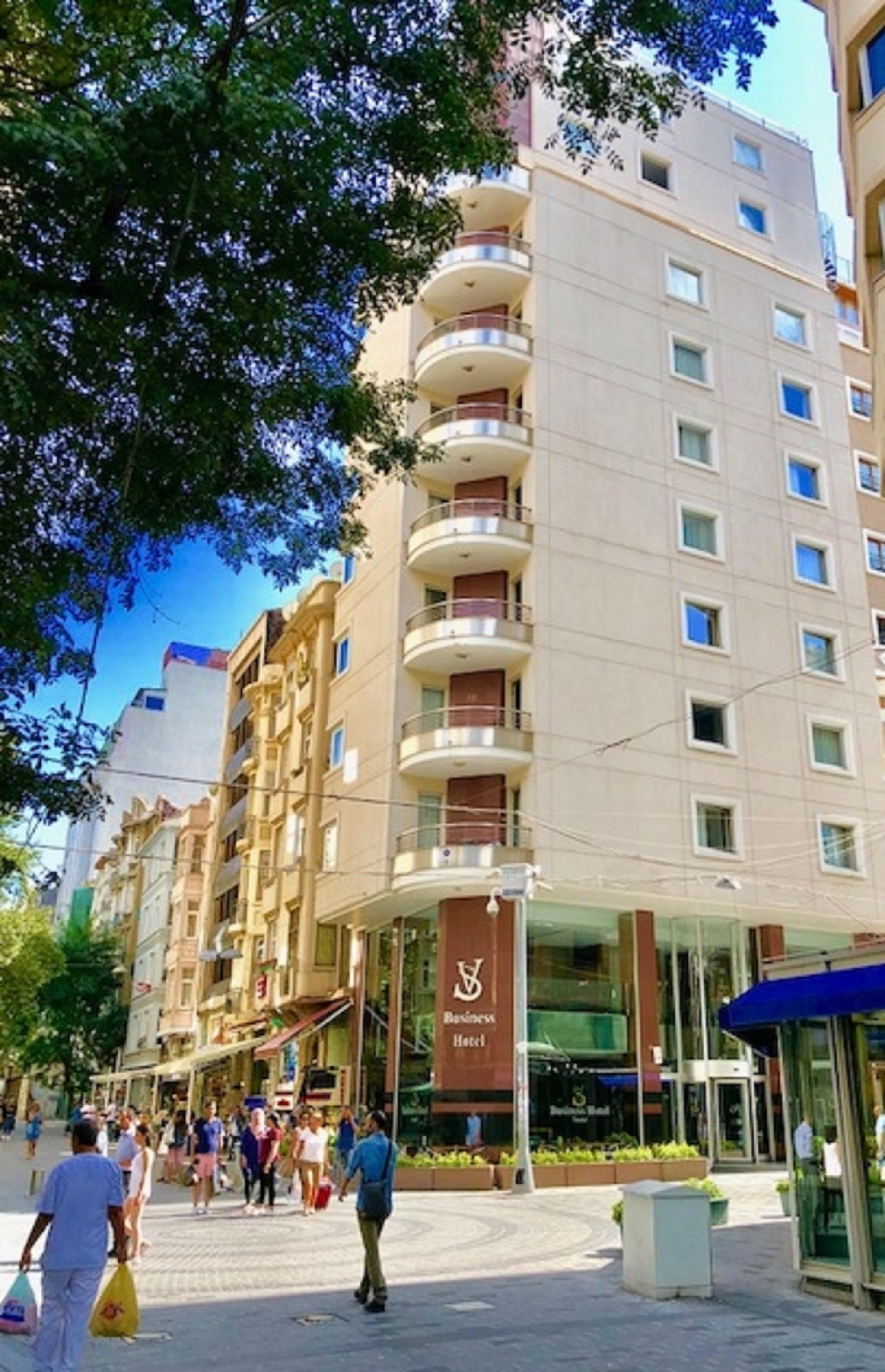 Sv Business Hotel Taksim Istanbul Exterior foto