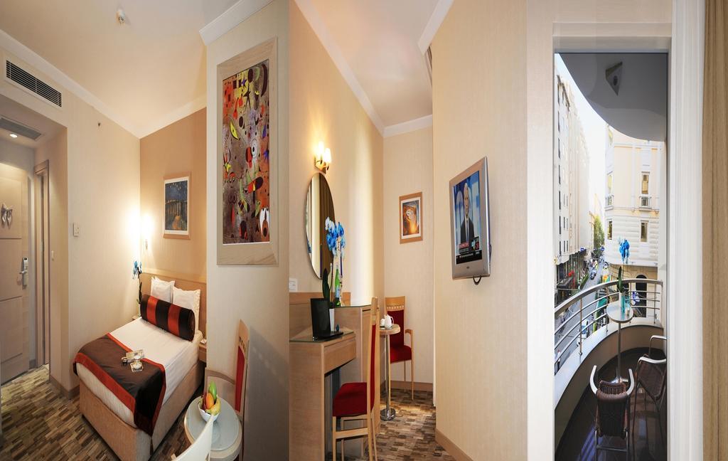 Sv Business Hotel Taksim Istanbul Exterior foto